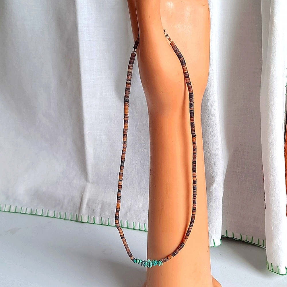 Handmade Turquoise and Stone Necklace